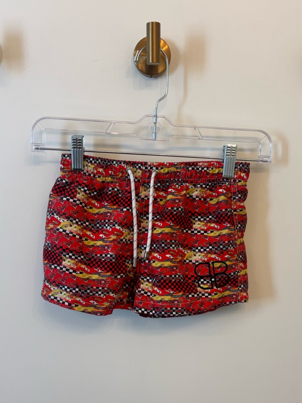 3T Boutique Disney Cars Lighting McQueen swim trunks toddler boy